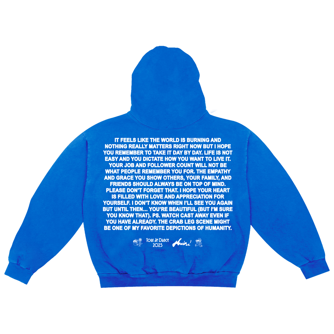 You're Beautiful Arc de Dance Tour Hoodie (Blue)