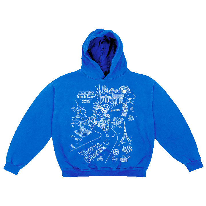 You're Beautiful Arc de Dance Tour Hoodie (Blue)
